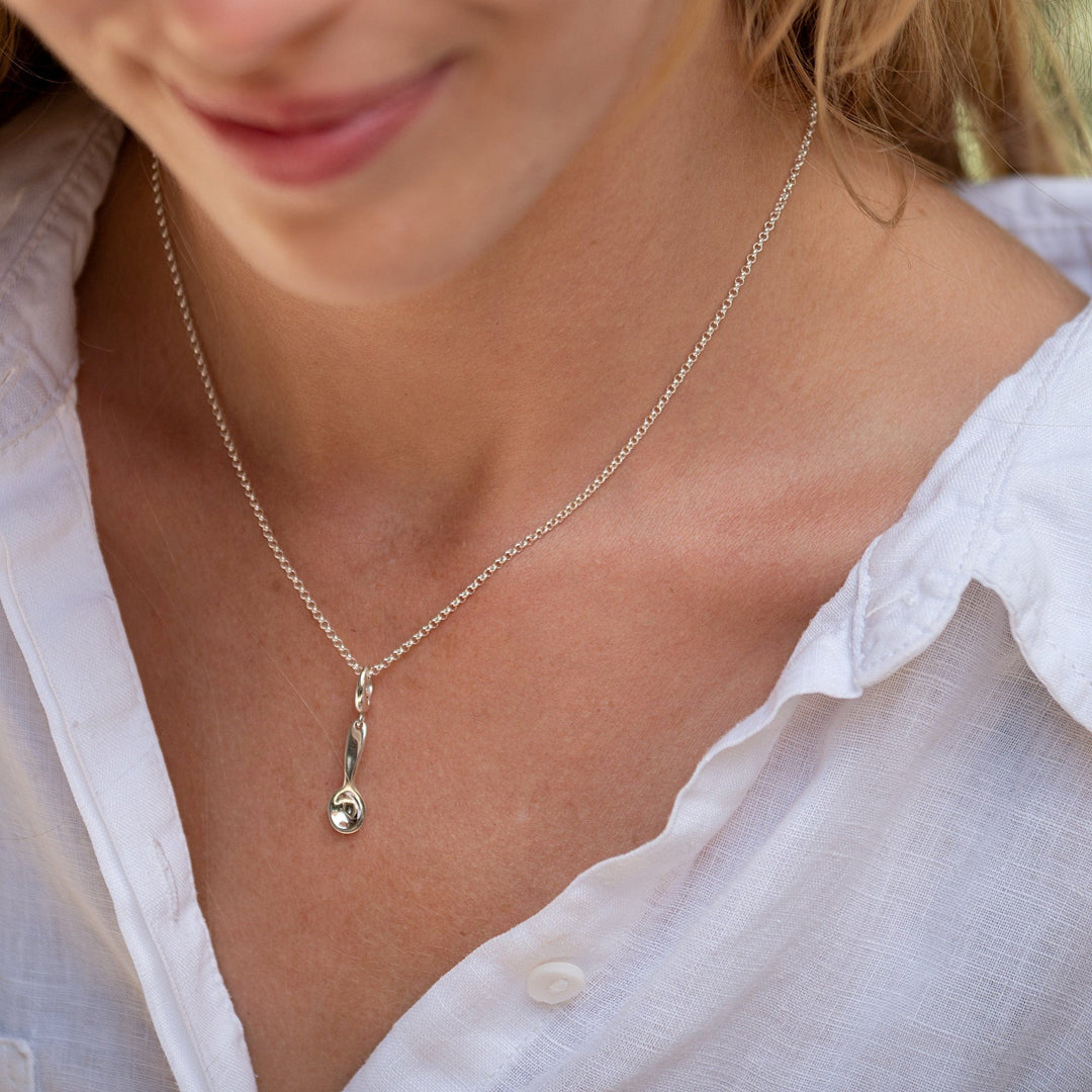 Silver Spoon Necklace CNSSP-1