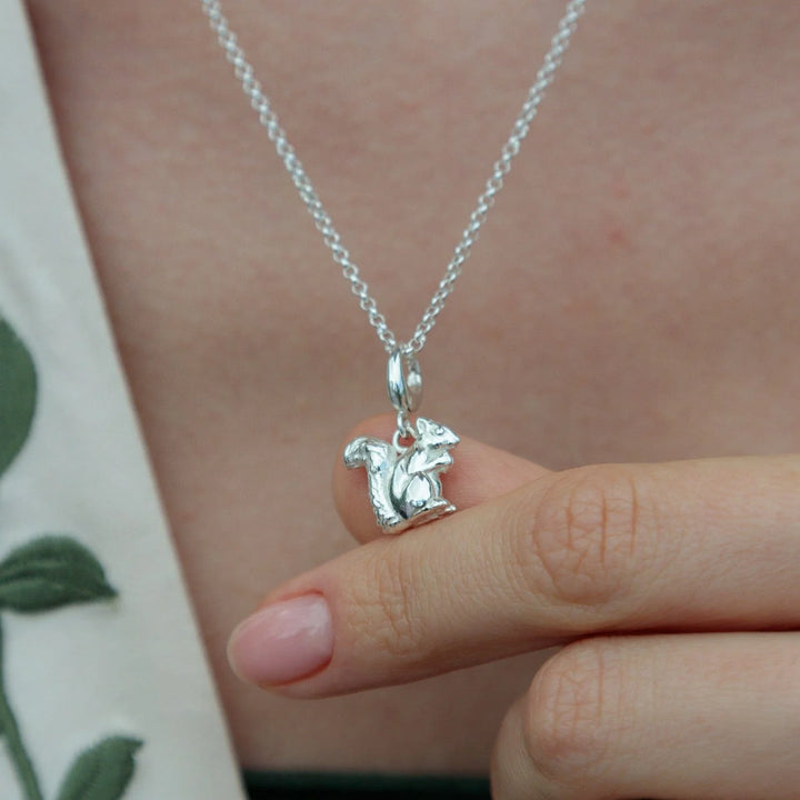 Silver Squirrel Necklace CNSSQ-1