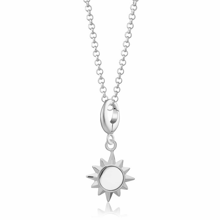Silver Sunshine Necklace CNSSUNS-1
