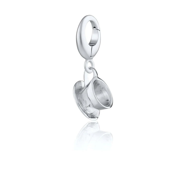 Silver Teacup Charm CSTC