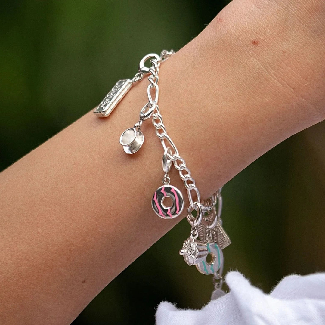 Silver Teacup Charm CSTC