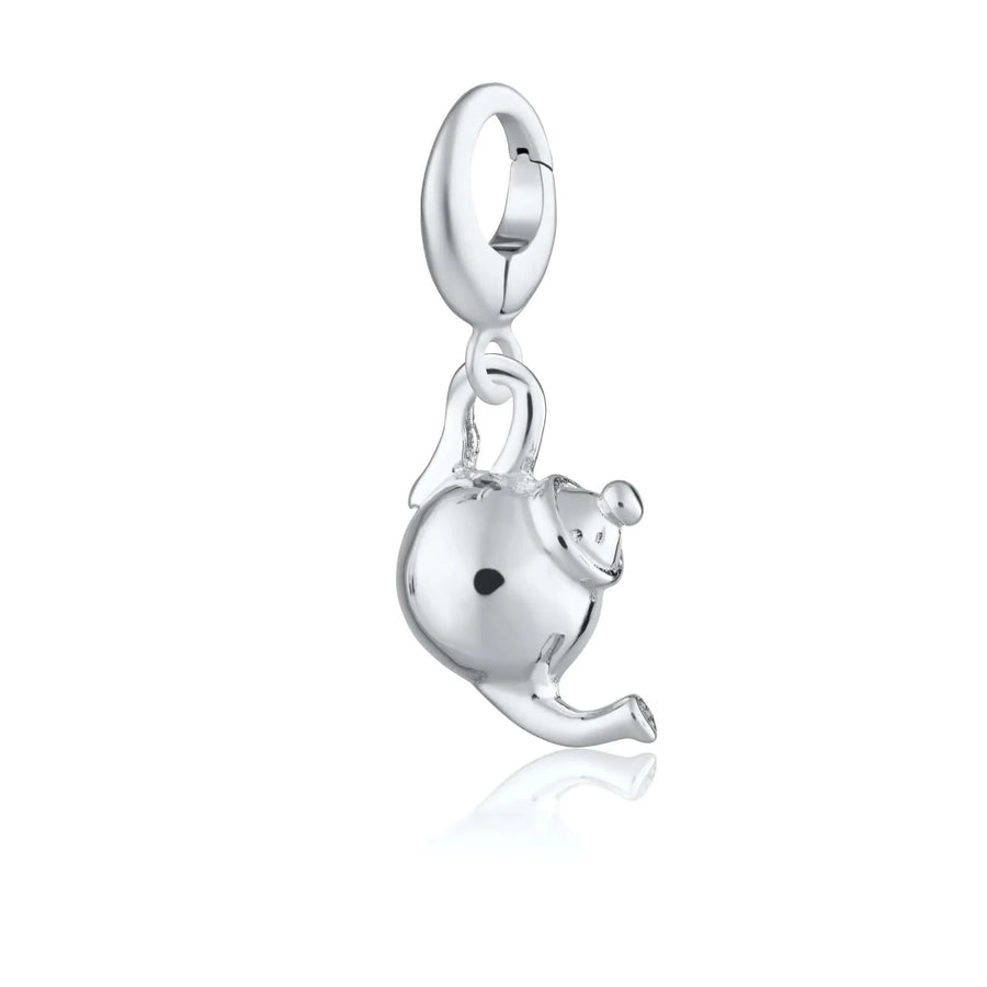 Silver Teapot Charm CSTP