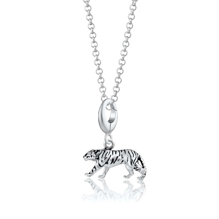 Silver Tiger Necklace CNSTI-1
