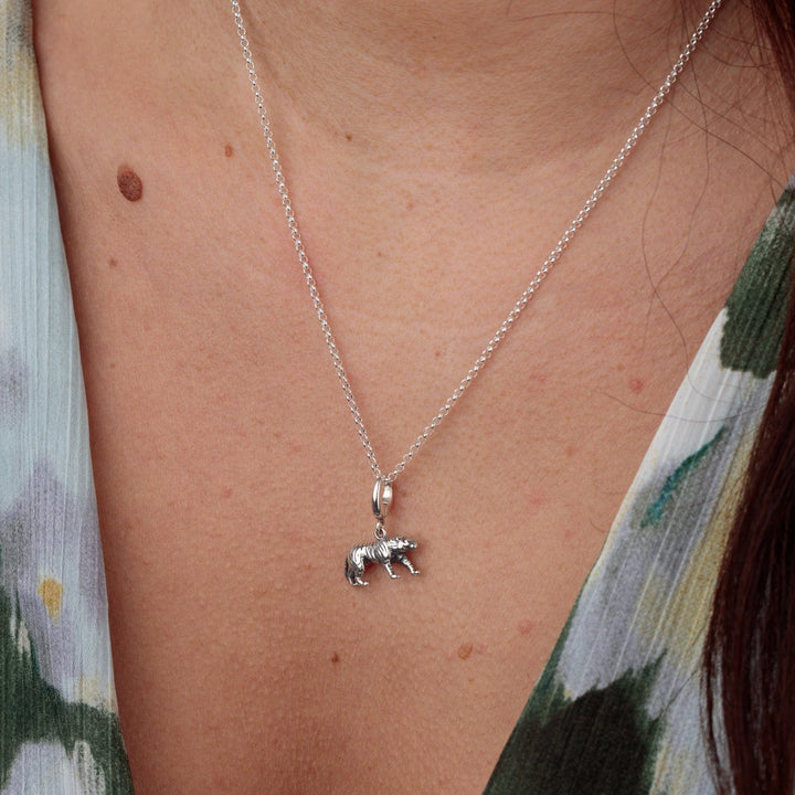 Silver Tiger Necklace CNSTI-1