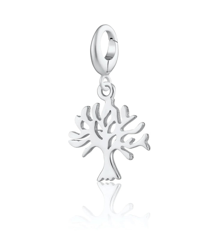 Silver Tree Charm CSTL