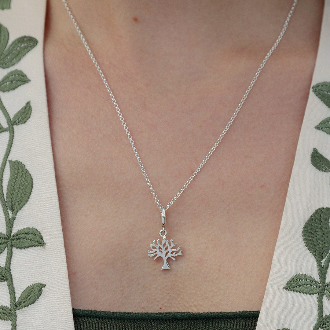 Silver Tree Necklace CNSTL-1