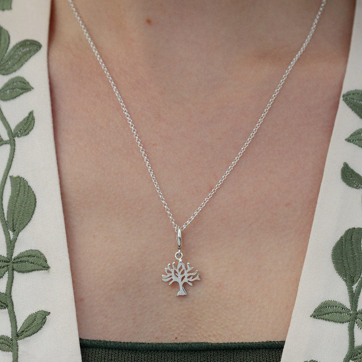 Silver Tree Necklace CNSTL-1