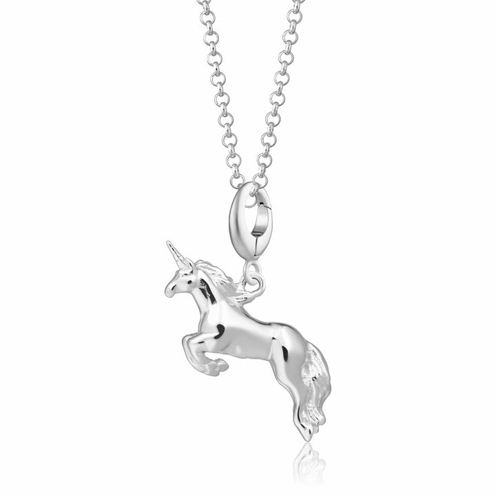 Silver Unicorn Necklace CNSUNI-1