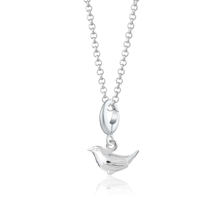 Silver Wren Necklace CNSWR-1