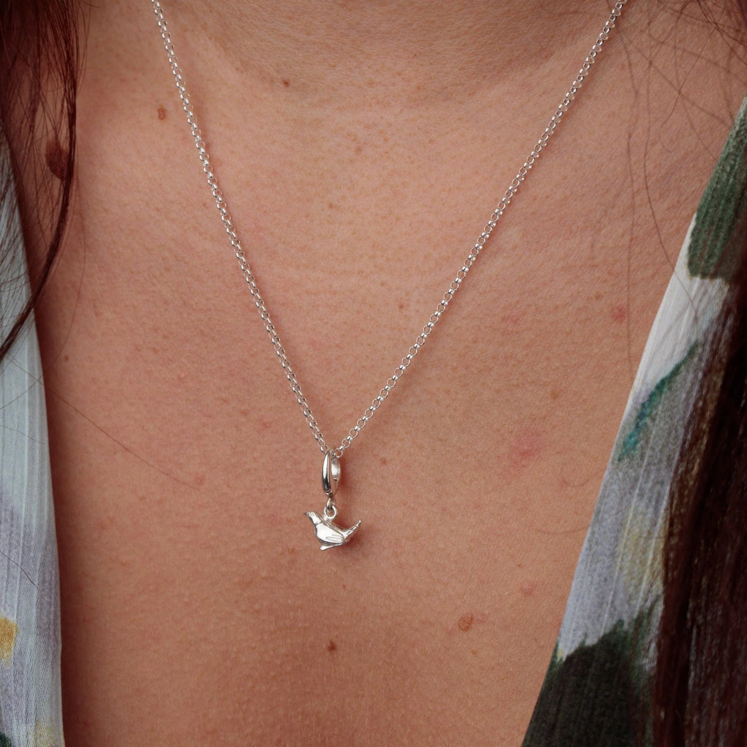Silver Wren Necklace CNSWR-1