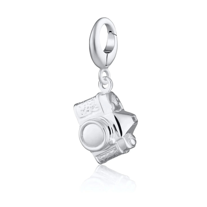 Silver Vintage Camera Charm CSVC