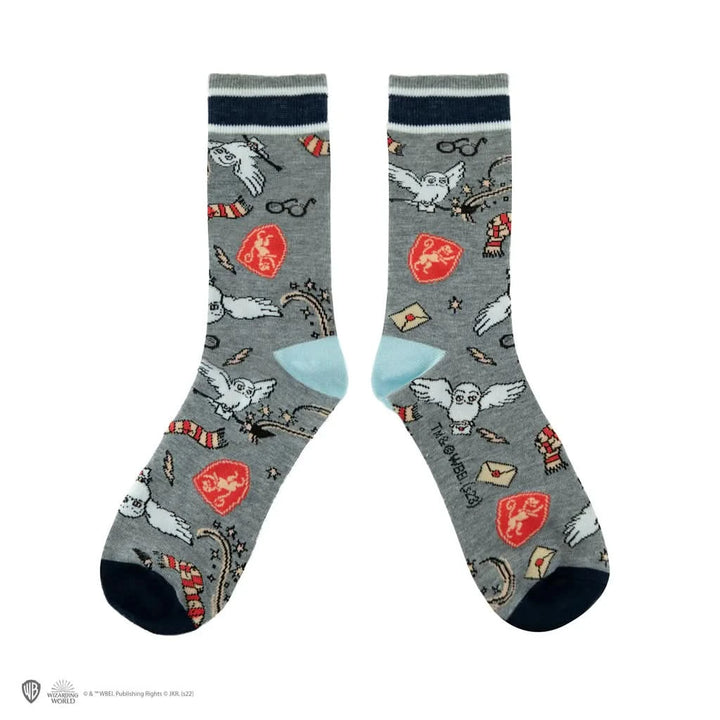 Harry Potter Socks Set Of 3 - Hedwig CR1602