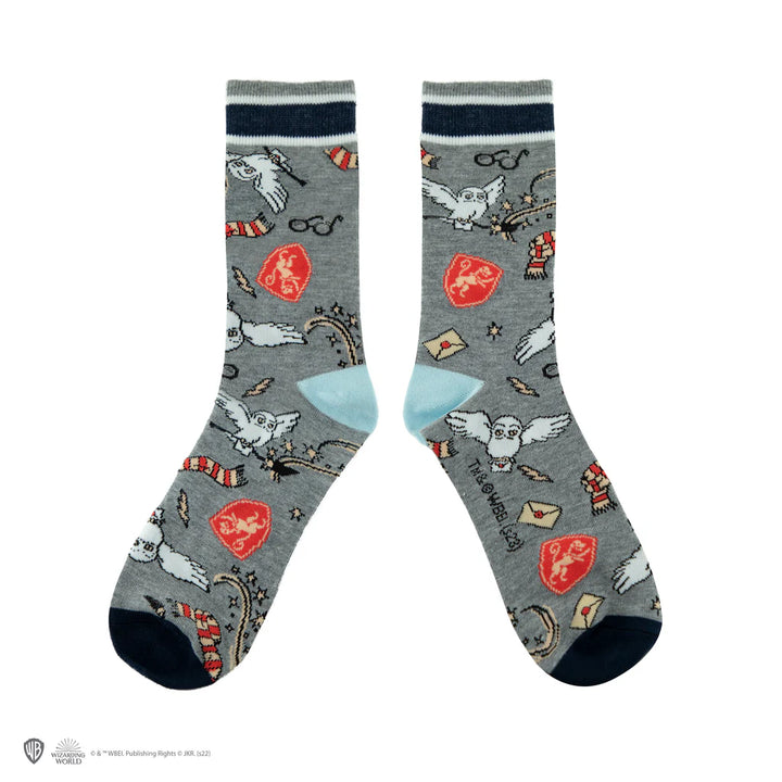 Harry Potter Socks Set of 3 Hedwig CR1602