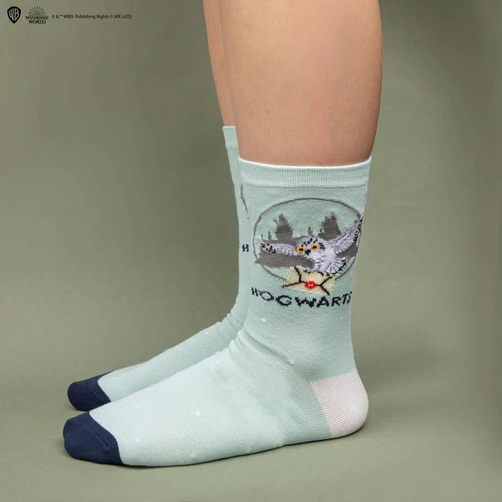 Harry Potter Socks Set Of 3 - Hedwig CR1602