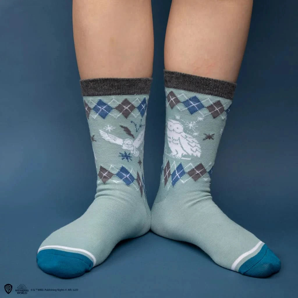Harry Potter Socks Set Of 3 - Hedwig CR1602
