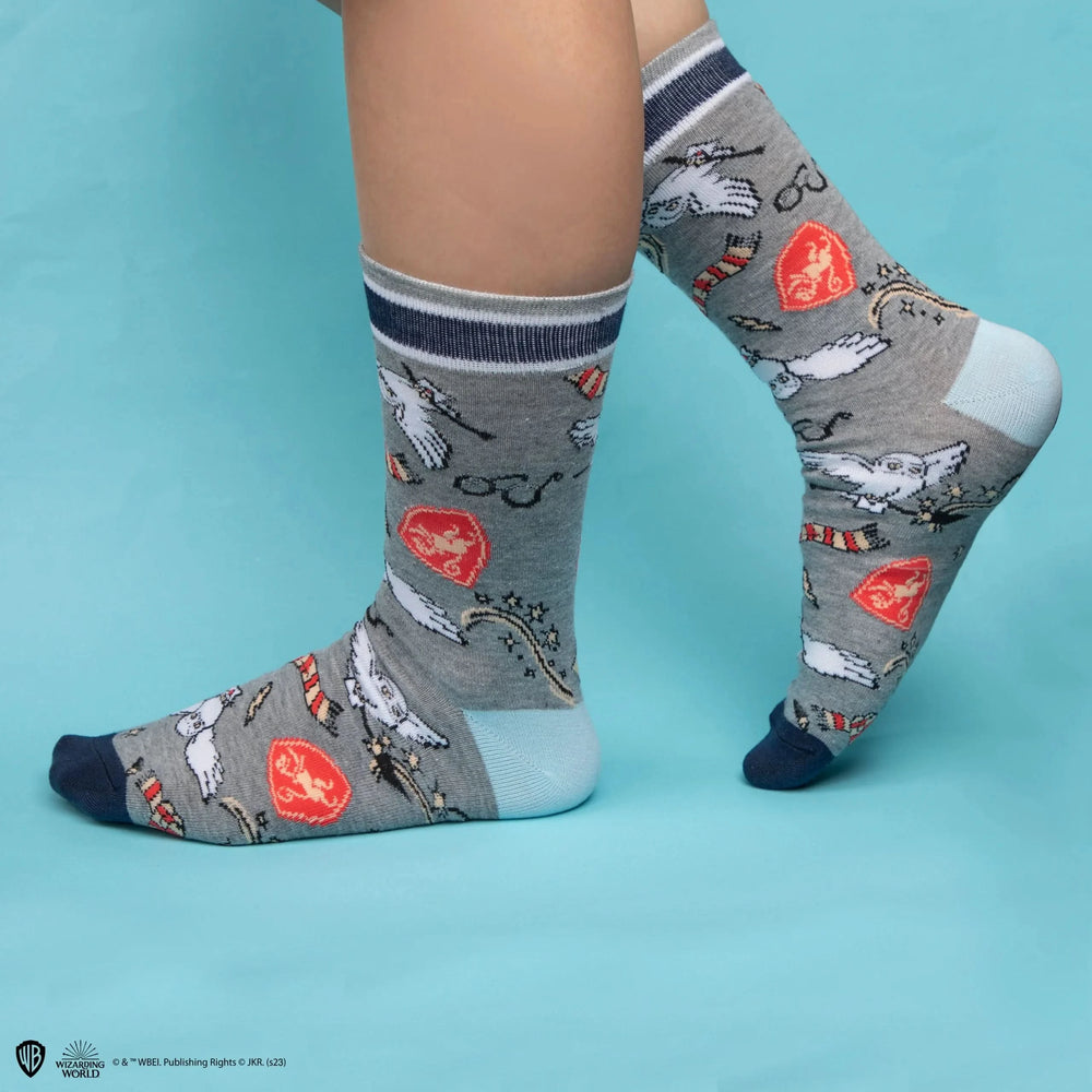 Harry Potter Socks Set Of 3 - Hedwig CR1602