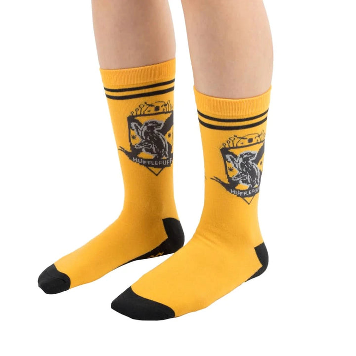 Set Of 3 Hufflepuff Socks CR1624