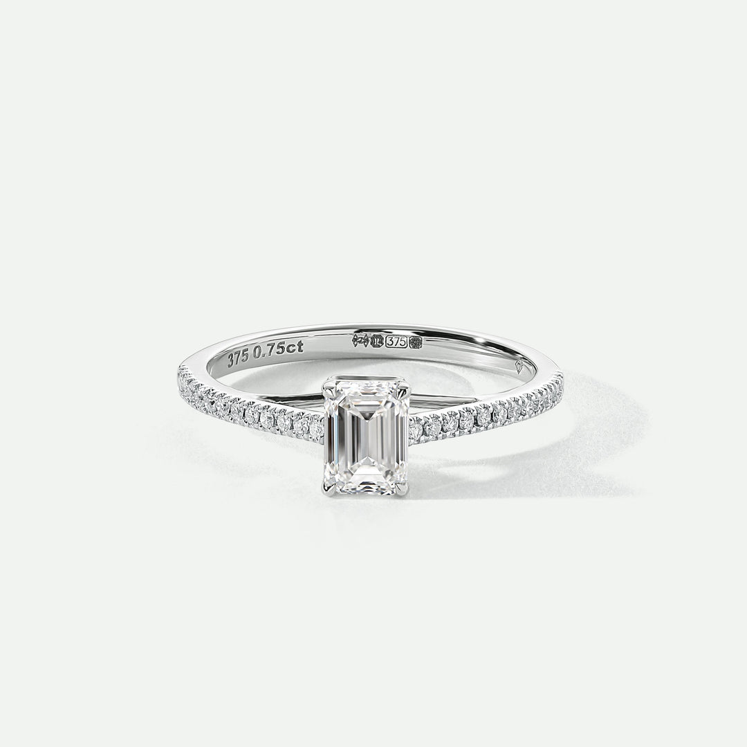 Sophia | 9ct White Gold 0.75ct tw Lab Grown Diamond Ring