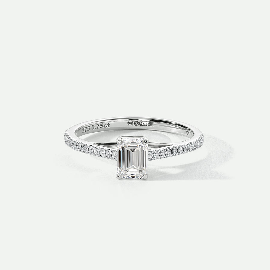 Sophia | 9ct White Gold 0.75ct tw Lab Grown Diamond Ring