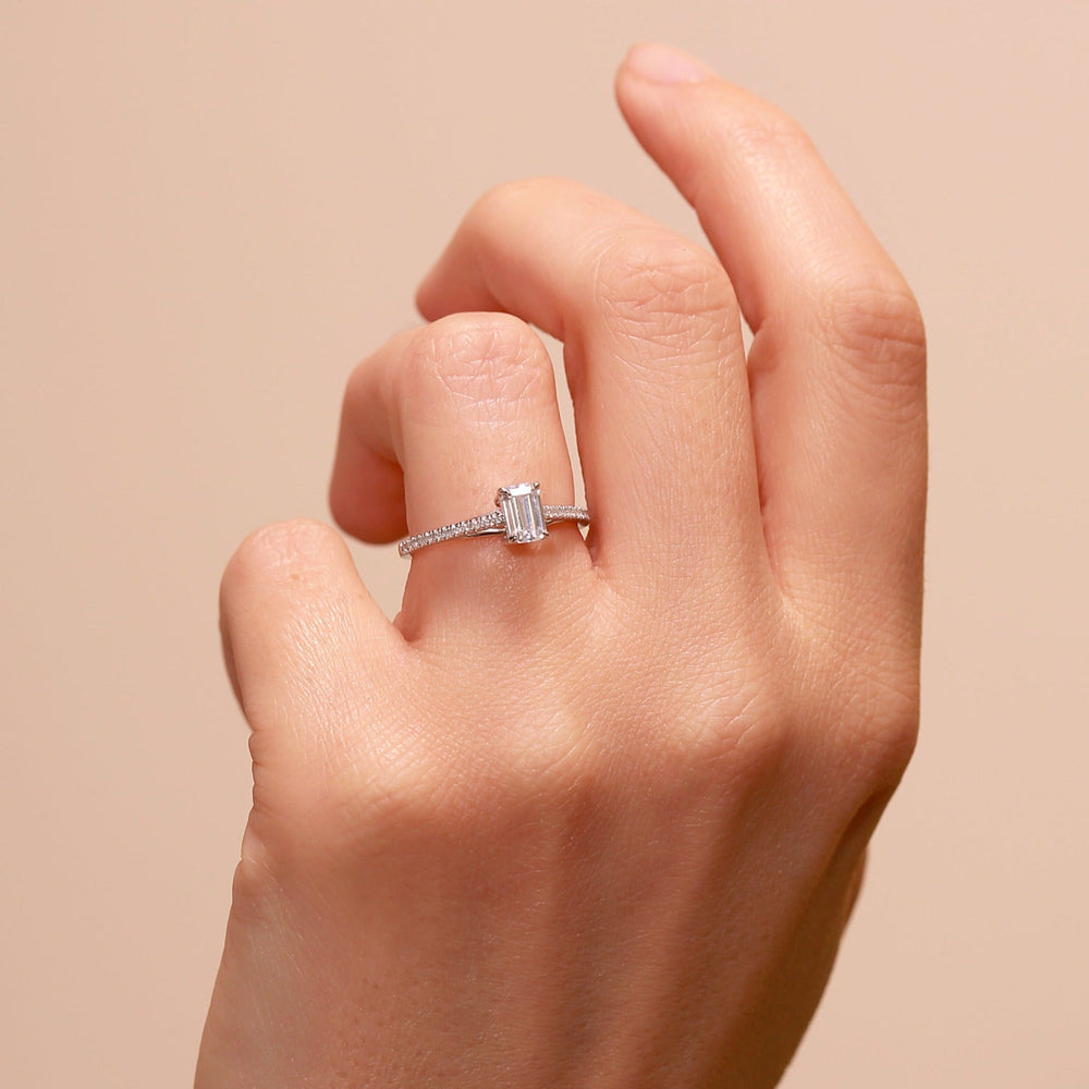 Sophia | 9ct White Gold 0.75ct tw Lab Grown Diamond Ring