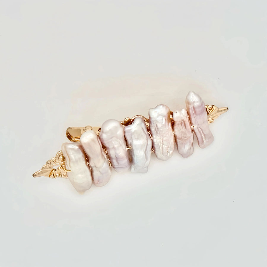 Stick Baroque Pearl Hair Clip