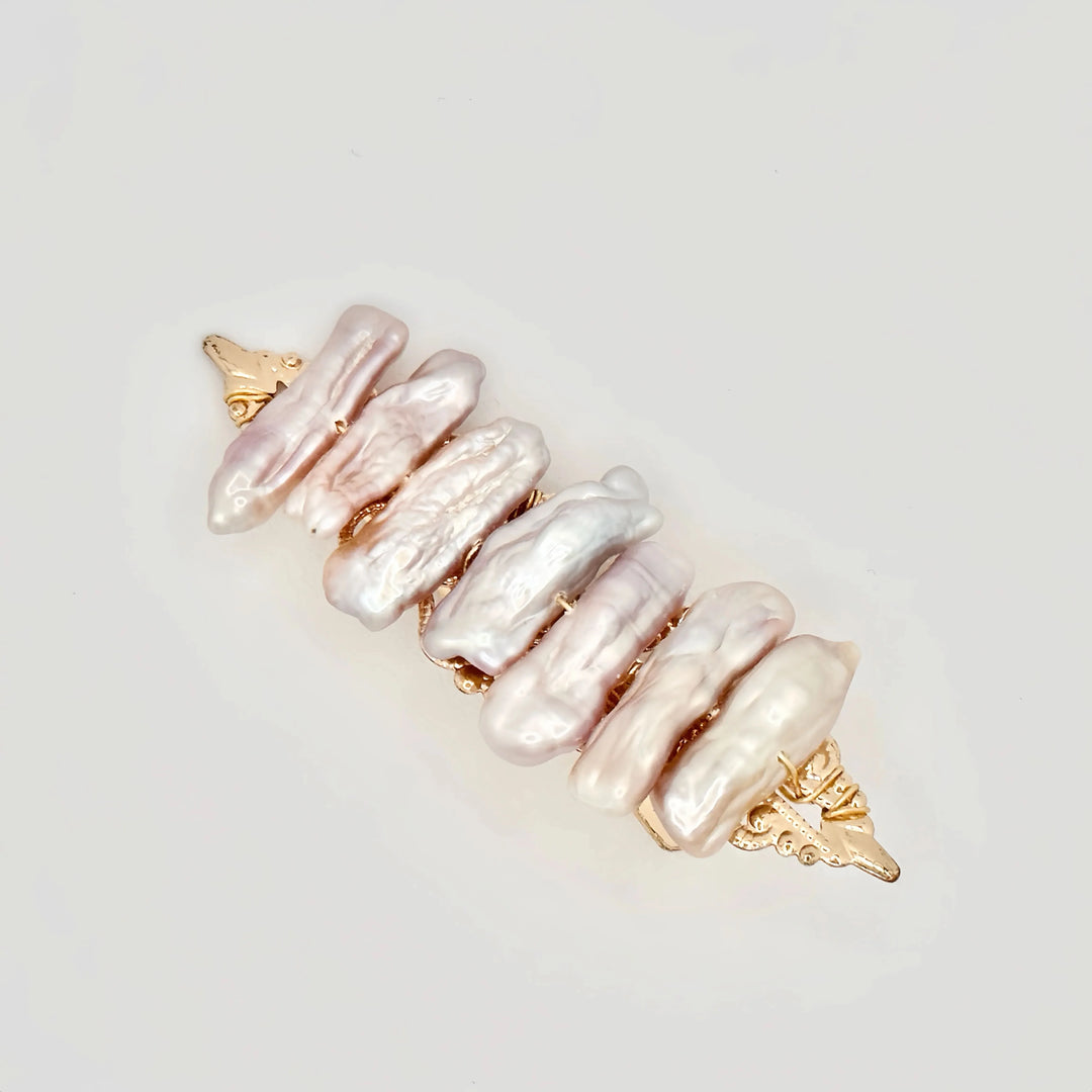 Stick Baroque Pearl Hair Clip