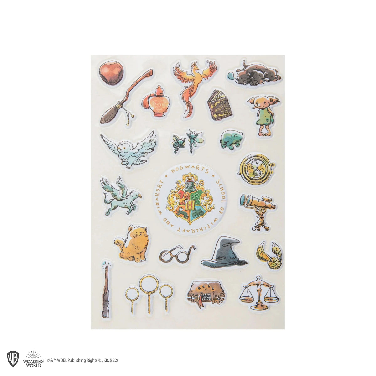 Harry Potter Puffy Sticker - Hogwarts Essentials CR5201