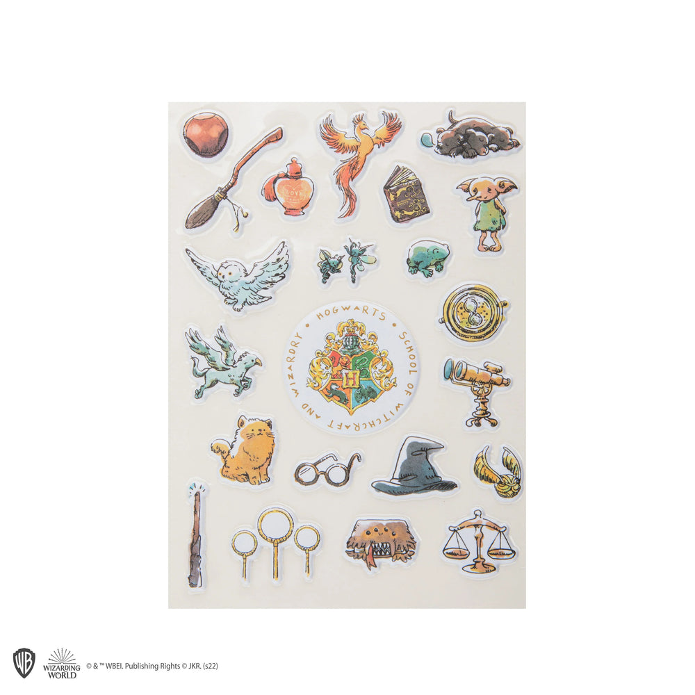 Harry Potter Puffy stickers Hogwarts Essentials CR5201
