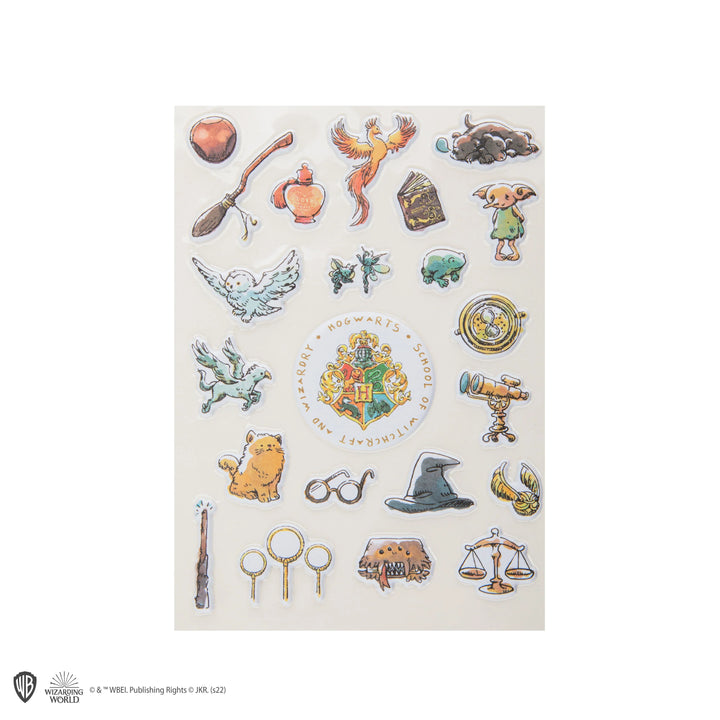 Harry Potter Puffy stickers Hogwarts Essentials CR5201