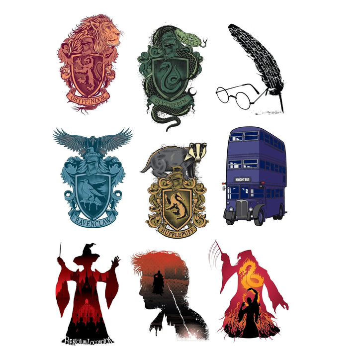 Harry Potter Stickers - Set Of 55 Stickers CR5200