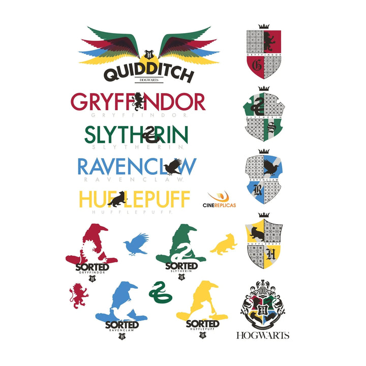 Harry Potter Stickers - Set Of 55 Stickers CR5200