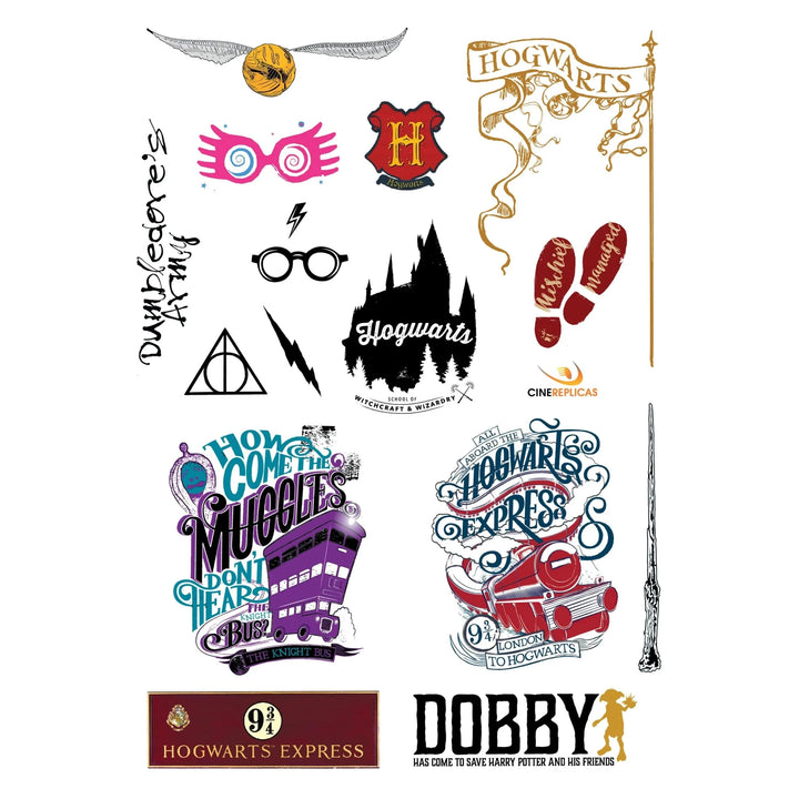 Harry Potter Stickers - Set Of 55 Stickers CR5200