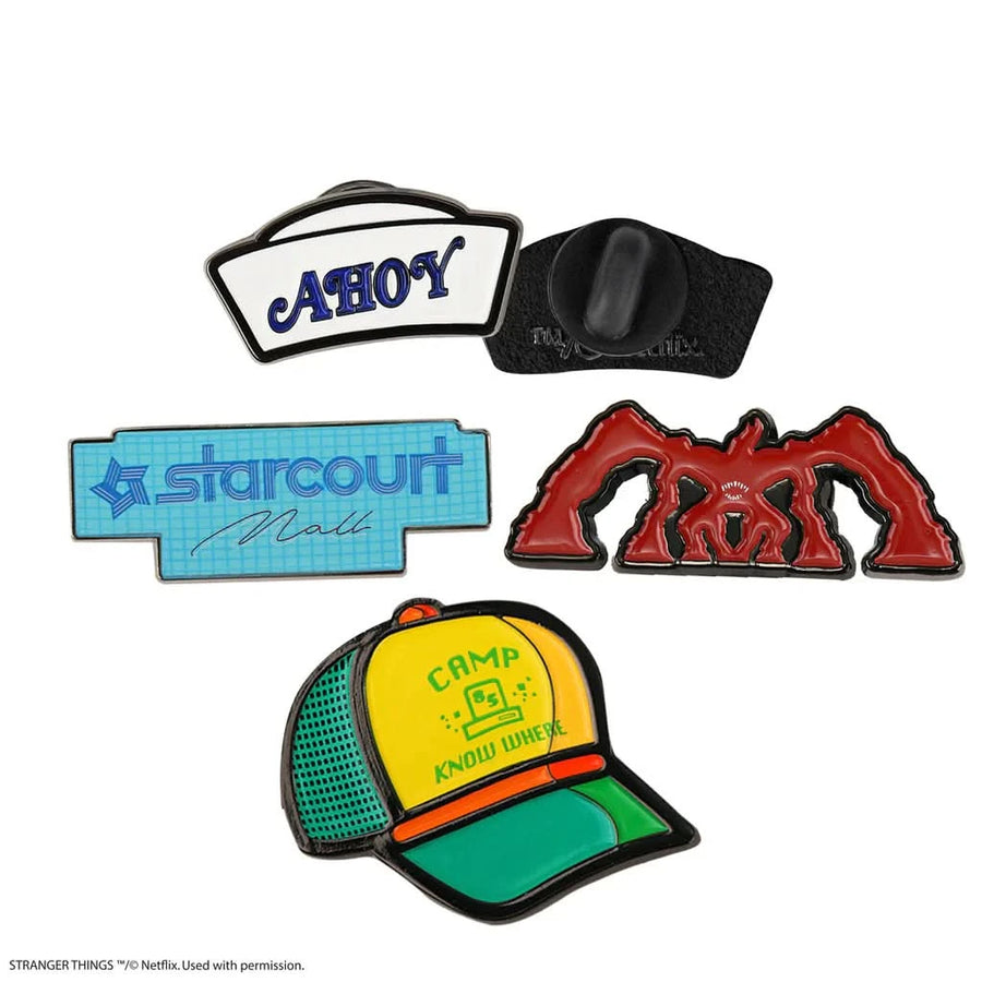 Stranger Things Set Of 4 Stranger Things Season 3 Pins CR3282