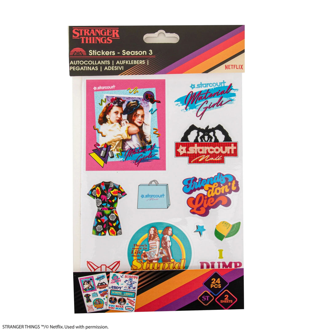 Stranger Things Season 3 Stickers CR5283