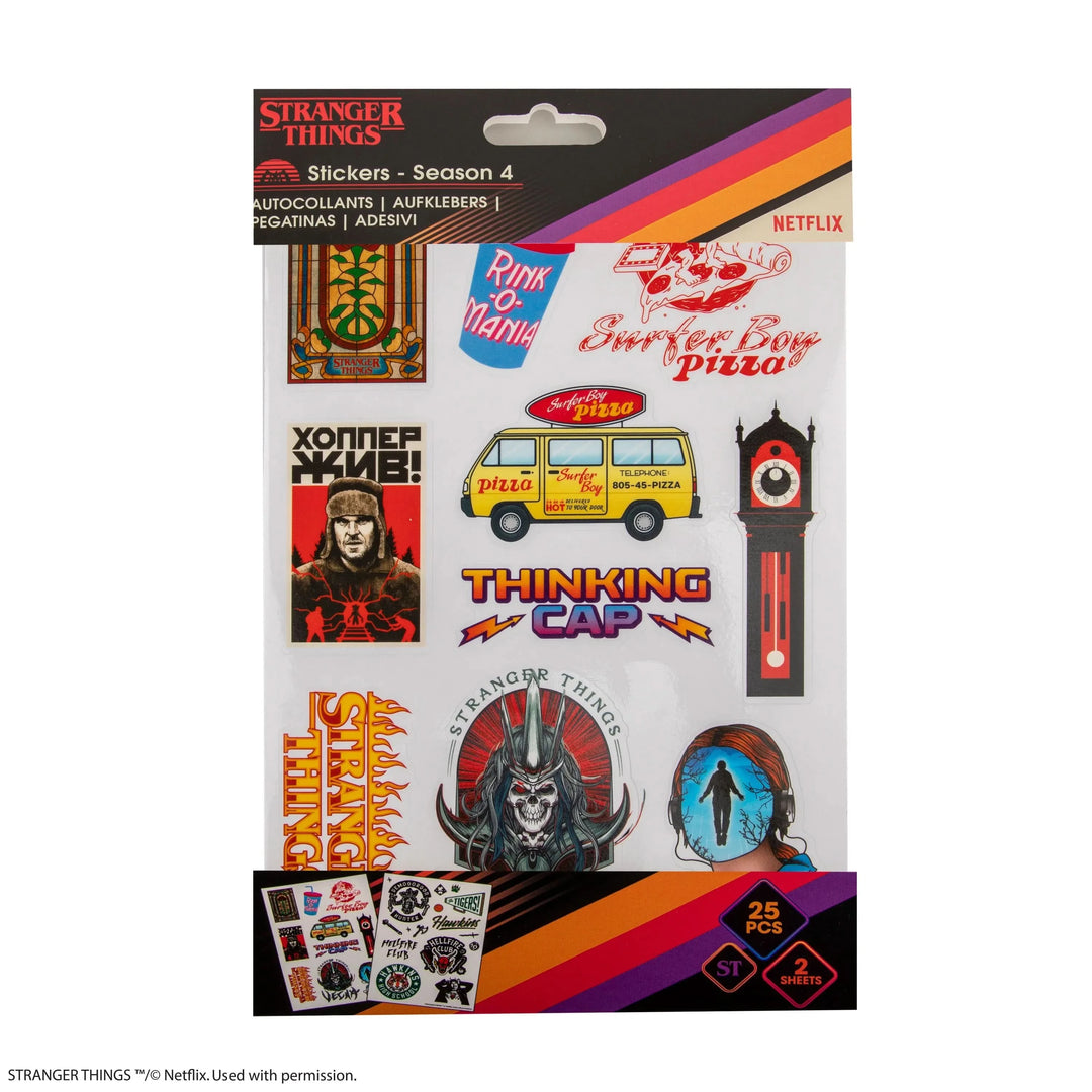 Stranger Things Season 4 Stickers CR5284