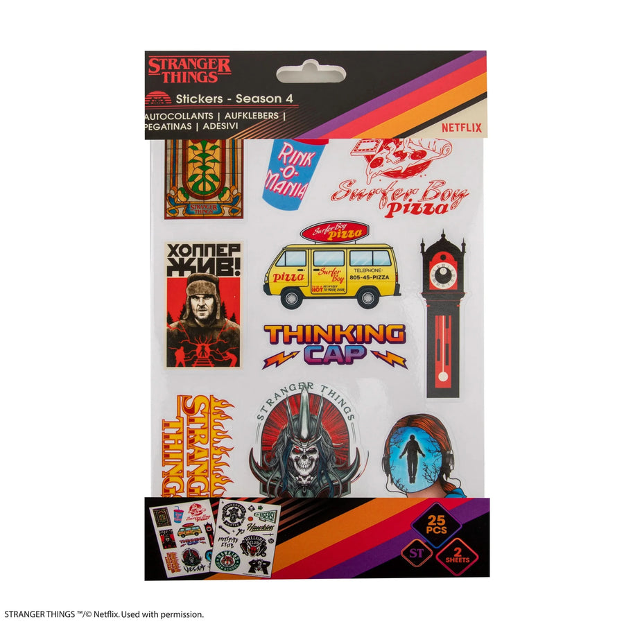 Stranger Things Season 4 Stickers CR5284