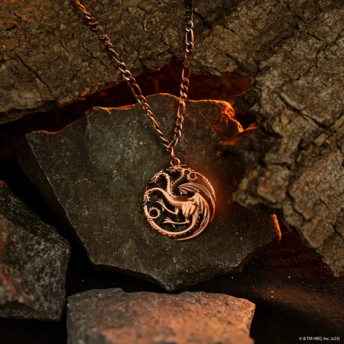 Game Of Thrones Targaryen Sigil Necklace MAP3060