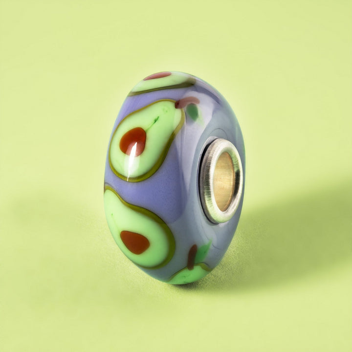 Trollbeads Avocado Glass Bead TGLBE-20481