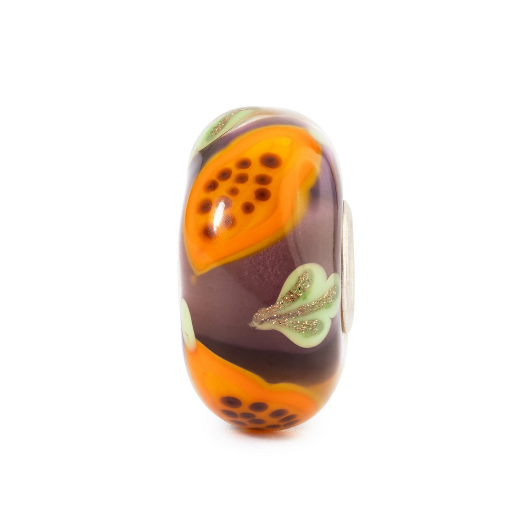 Trollbeads Papaya Glass Bead TGLBE-20482