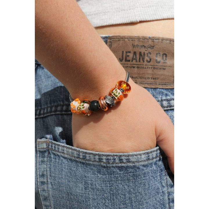 Trollbeads Peach Glass Bead TGLBE-20486