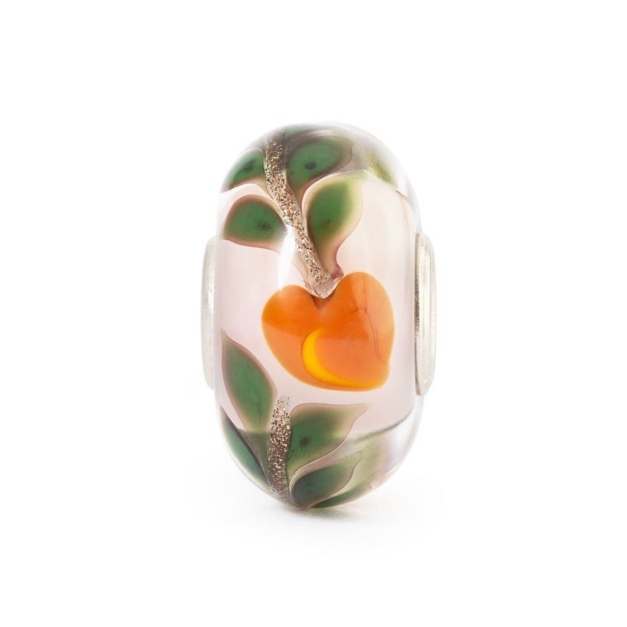 Trollbeads Peach Glass Bead TGLBE-20486