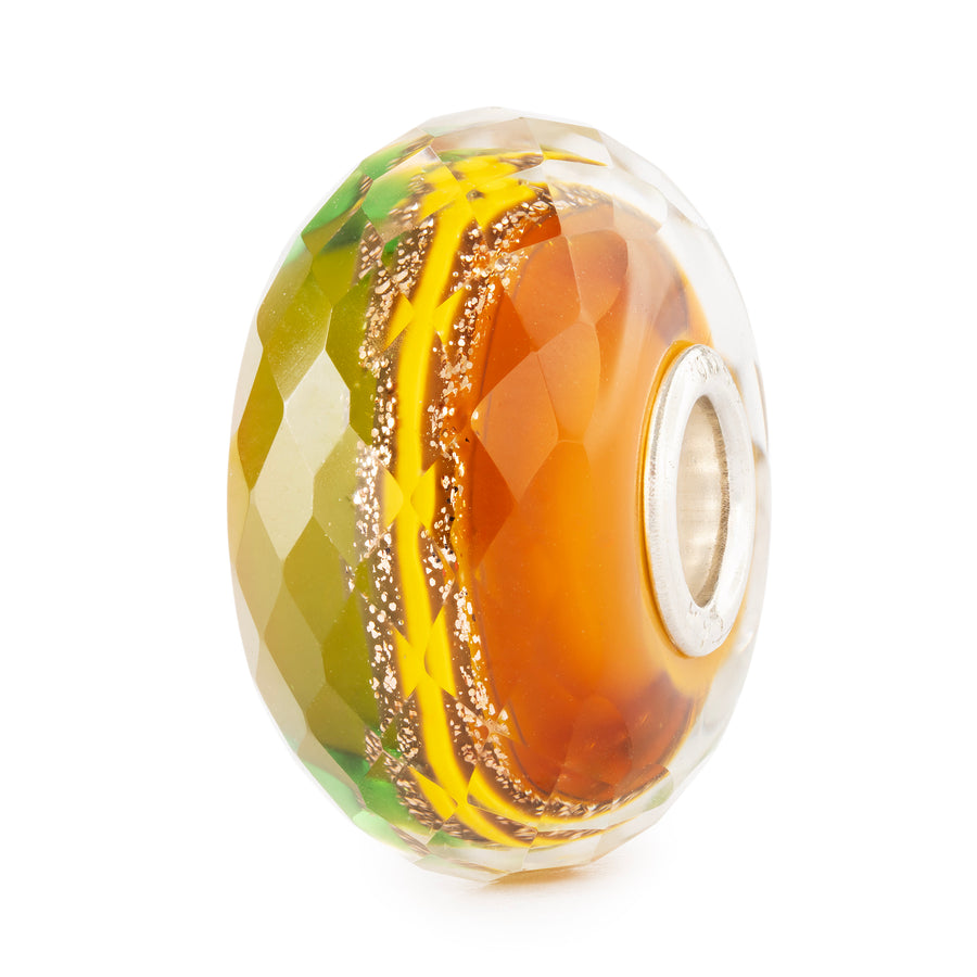 Trollbeads Golden Drift Glass Bead TGLBE-30167