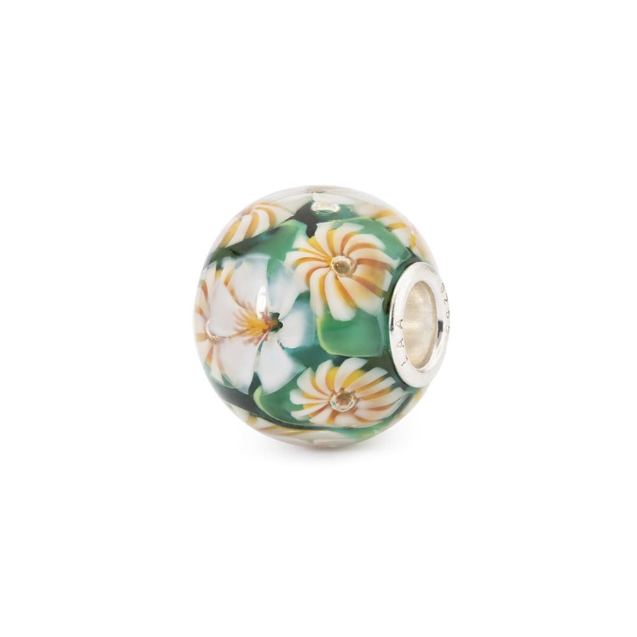 Trollbeads Flower Spirit Glass Bead TGLBE-30198
