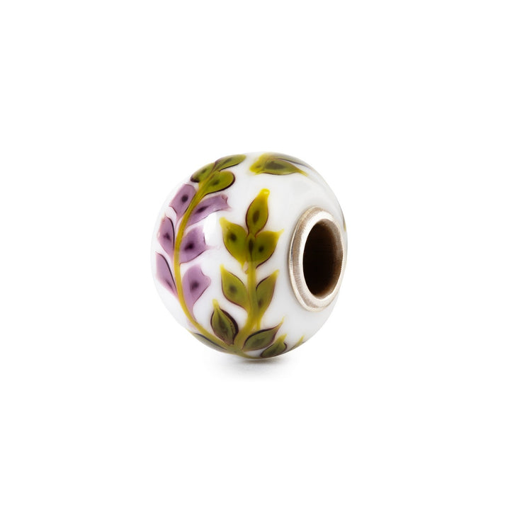 Trollbeads Purple Lavender Glass Bead TGLBE-30211
