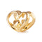 Trollbeads Heart to Heart Gold Plated Bead TGPBE-40003