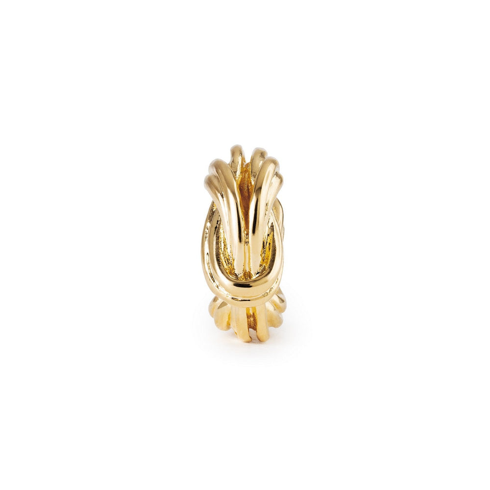 Trollbeads Double Infinity Knot Gold Plated Bead TGPBE-40005