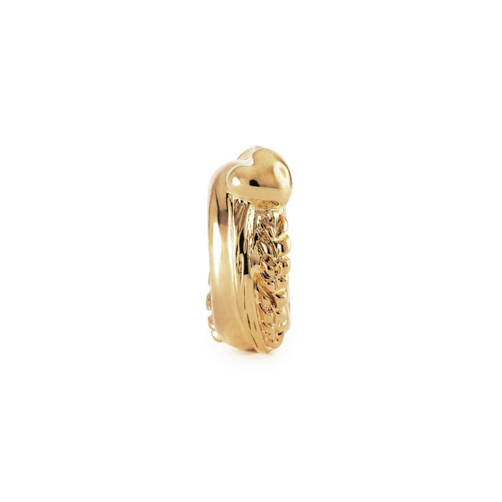 Trollbeads Heart of Harvest Spacer, Gold Plated TGPBE-50003