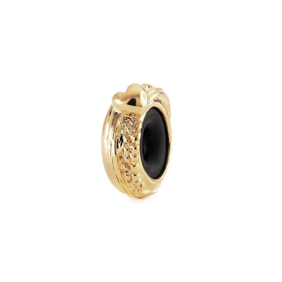Trollbeads Heart of Harvest Spacer, Gold Plated TGPBE-50003