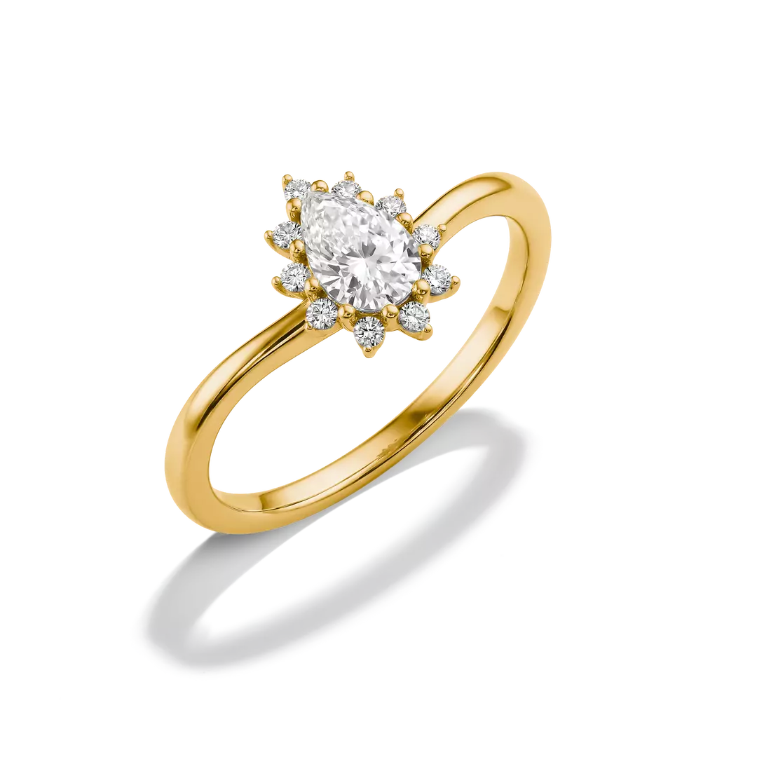 Thomas Sabo 18k Gold Plated Classic Ring TR2479-M01-14