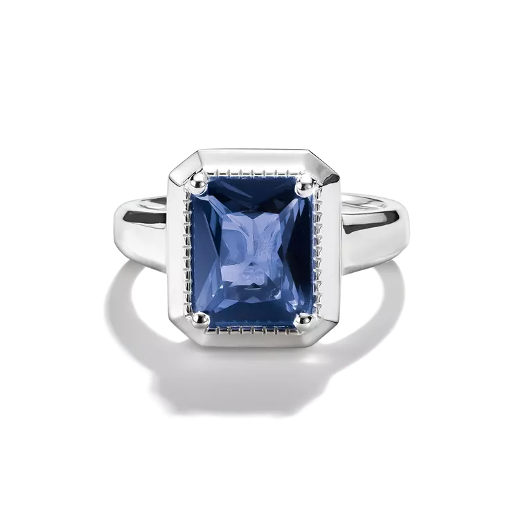 Thomas Sabo Elyndra Sterling Silver Nanocrystal Ring TR2528-699-1